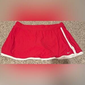 Nike Y2K Athletic Tennis Skort Pink & White